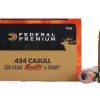 Federal Premium Ammunition 454 Casull 300 Grain Swift A-Frame Jacketed Hollow Point Box of 20