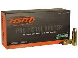 HSM Pro Pistol Hunter Ammunition 454 Casull 300 Grain Sierra Jacketed Soft Point Box of 50