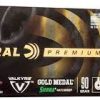 Federal Premium Gold Medal Ammunition 224 Valkyrie 90 Grain Sierra MatchKing Hollow Point Boat Tail 500 rounds