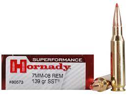 Hornady Superformance 7mm-08 Remington 139 Grain Super Shock Tip 500 rounds