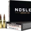 Nosler Match Grade 6.5mm Grendel 123 Grain Hollow Point Boat Tail Brass Cased 500 rounds