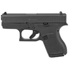Glock 42 Pistol 380 ACP Fixed Sights 6-Round Polymer Black