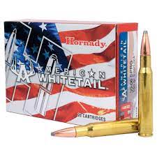 Hornady American Whitetail 30-06 Springfield 180gr Interlock SP Rifle Ammo - 20 Rounds
