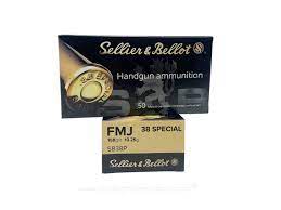 Sellier & Bellot Ammunition 38 Special 158 Grain Full Metal Jacket(500rds)