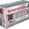 Winchester WinClean Ammunition 38 Special 125 Grain Jacketed Soft Point Box of 50