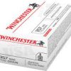 Winchester USA HANDGUN .357 Magnum 110 grain Jacketed Hollow Point Centerfire Pistol Ammunition 500 rounds