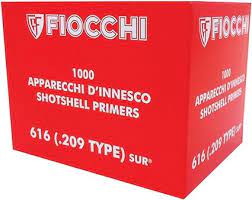 Fiocchi Primers #209 Shotshell Box of 1000 (10 Trays of 100)