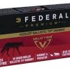Federal Premium Varmint Ammunition 224 Valkyrie 60 Grain Nosler Ballistic Tip