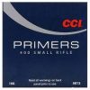 CCI Ammunition 400 Small Rifle Primer