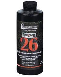 Alliant Reloder 26 Smokeless Powder 4lbs