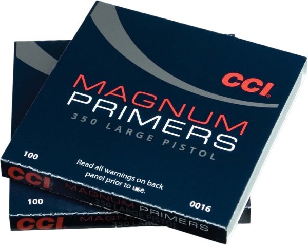 CCI 300 PRIMERS LARGE PISTOL BOX OF 1000 (10 TRAYS OF 100)