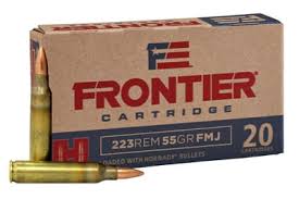 500 Rounds of 5.56x45 Ammo by Hornady Frontier - 55gr HP Match