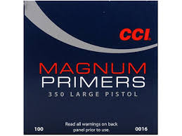 CCI Large Pistol Magnum Primers #350 Box of 3000 (3 BOXES OF 1000)