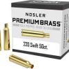 Nosler Custom Brass 220 Swift Box of 50