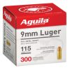 Aguila Ammunition 9mm Luger 124 Grain Full Metal Jacket