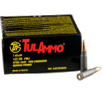 500 Rounds of 7.62x39mm Ammo by Tula – 122gr FMJ