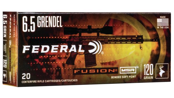 Federal Premium Fusion 6.5mm Grendel 120 Grain Fusion Soft Point