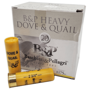 20 Gauge – B&P Heavy 2-3/4″ Dove & Quail 7.5 Shot