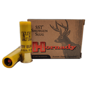 20 Gauge – Hornady 2-3/4″ 250 Grain SST Slug – 5 Rounds