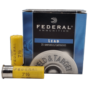 20 Gauge – Federal Field & Target 2-3/4″ Lead 7.5 Shot