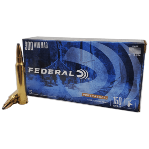 300 Win Mag – Federal Power-Shok 150 Grain JSP