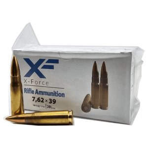 7.62×39 – Sumbro X-Force 124 Grain Full Metal Jacket – 40 Rounds