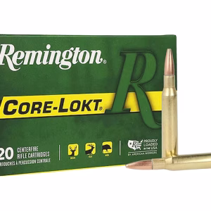 Remington Core-Lokt 280 Remington Ammo 140 Grain Jacketed Soft Point